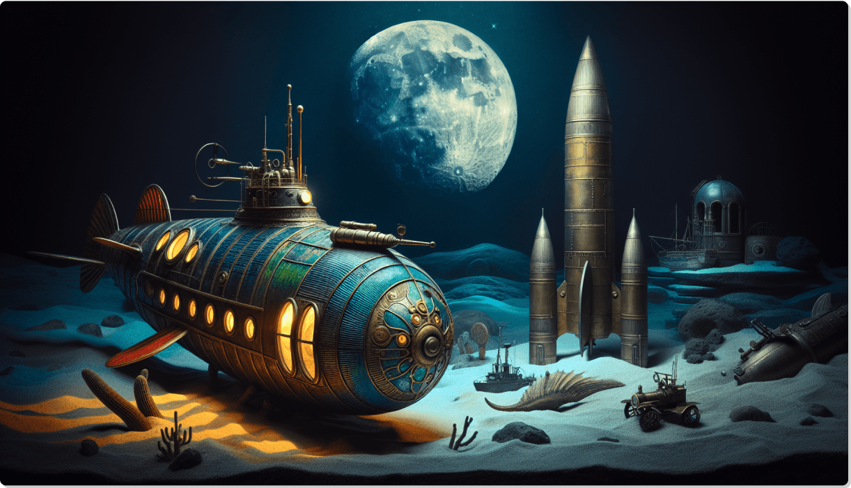 Literary insights on Albus 📚✨ Journey into the Mind of Jules Verne!