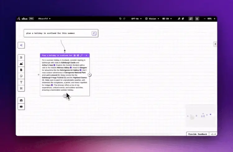 Web-Tabs ermöglichen es Ihnen, Ihren Blickwinkel zu erweitern, ohne den Kontext zu verlassen.